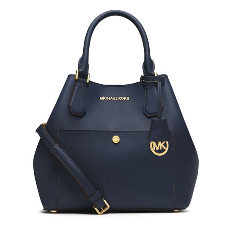 michael kors greenwich large saffiano satchel|Michael Kors.